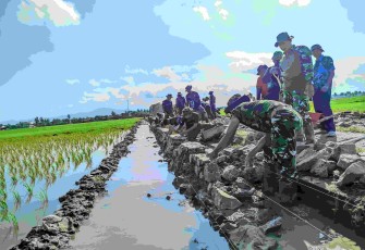 Pembangunan jalan Desa Tanra Tuo