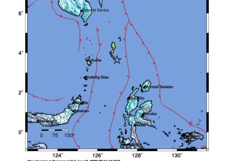BMKG Kepulauan Talaud, Sulawesi Utara 