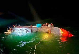Penyelamatan 12 ABK KM Putra Kwantan di perairan laut Arafuru 