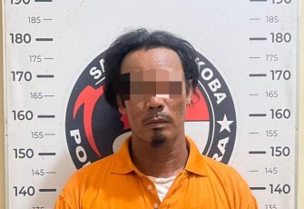 Terduga Pelaku Saat Diamankan 