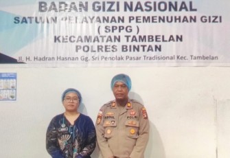 Hadirnya SPPG Polri Diapresiasi Warga Sertai Guru di Kecamatan Tembelan 