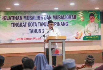 Wali Kota Lis Darmansyah mengajak mubaligh dan mubalighah mempersiapkan diri untuk menyampaikan dakwah selama bulan suci Ramadan 1447 Hijriah