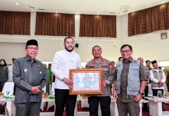 Penyaluran Bantuan Stimulan Rumah Rusak Ringan dan Sedang Provinsi Sumbar