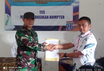 Danramil 0801/05 Nawangan Kapten Inf Agus N