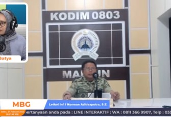 Dandim 0803/Madiun Letkol Inf I Nyoman Adhisaputra 