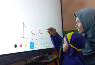 Ilustrasi pembelajaran murid dengan IFP