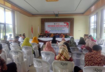 Musyawarah antar desa di wilayah binaan