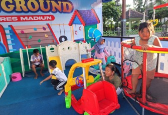 Playground fasilitas unggulan Polres Madiun