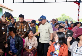 Mendagri–Menteri PKP Tinjau Program BSPS di Humbahas, Target Perbaikan Rumah di Sumut Naik Drastis