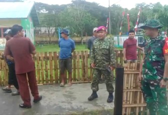 Personel TNI AL Pos Selayar