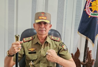 Kepala Satpol PP Kabupaten Jember Bambang Rudianto