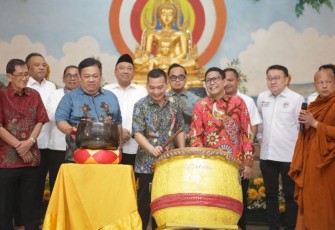 Refleksi Nasional Waisak 2026 di Klenteng Boen Tek Bio Tangerang