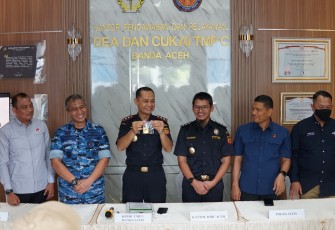 Bea Cukai Aceh Gagalkan Upaya Penyelundupan 527 Gram Emas ke Malaysia