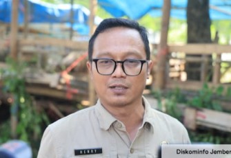 Kepala Bidang Kesehatan Hewan DKPP Jember, drh. Henry Kurniawan