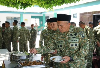 Danrem 081/DSJ Rawat Kebersamaan dan Soliditas Satuan