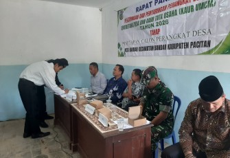 Pemantauan dan Pengamanan Pemeriksaan Calon Perangkat Desa