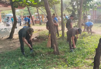 Danramil 0801/01 Pacitan Ikuti Kegiatan ASRI, Ciptakan Pesisir Pantai Pancer Door Bersih dan Mempesona
