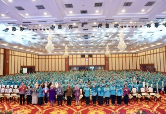 Ketum TP PKK Ajak Para Pengurus dan Kader PKK Pahami Pentingnya Literasi Keuangan di Tingkat Keluarga