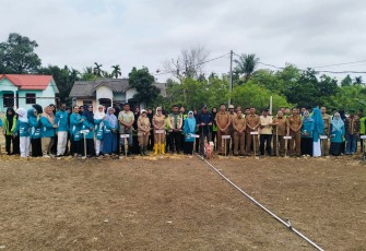 Penyuluh KEMENTAN BPP Meral Mengajak SMAN 3 Karimun Tanam Perdana Padi Gogo Inpari 34, Wujud Nyata Edukasi Pertanian untuk Generasi Muda