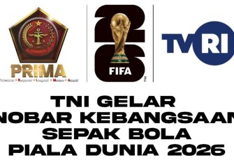 TNI Gelar Nobar Kebangsaan Pertandingan Sepak Bola Piala Dunia 2026 Bersama Masyarakat