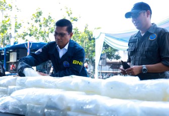 BNN RI Musnahkan 132 KG Sabu