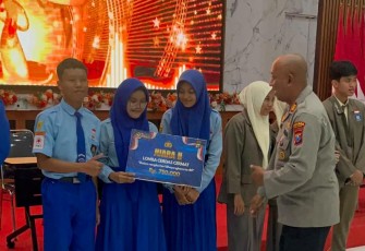 Polres Blitar Gelar Lomba Cerdas Cermat Pelajar Sambut Bhayangkara ke-80