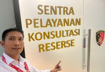 Analis Kebijakan Madya Bidang Pideksus Bareskrim Polri Kombes Pol Dr Muhammad Arsal Sahban