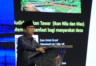 Menteri Desa dan Pembangunan Daerah Tertinggal (Mendes PDT) Yandri Susanto menghadiri Rapat Koordinasi Nasional (Rakornas) Akselerasi Program Kerja Prioritas Nasional (PKPN) Sektor Kelautan dan Perikanan