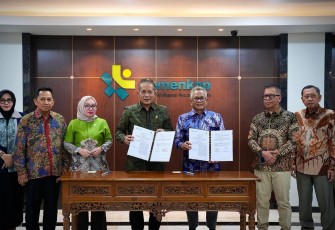 Kemenkop MoU PT Agrinas Palma Nusantara (Persero) di Jakarta. Kamis (2/7)