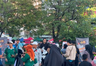 Densus 88 AT Polri Ajak Masyarakat Tolak Radikalisme dan Bullying melalui Kampanye Edukasi di Car Free Day Makassar