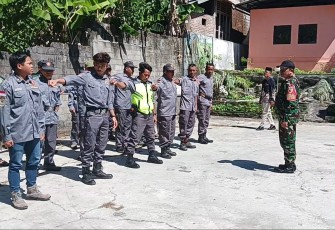 TNI-Polri Tingkatkan Kapasitas Satlinmas Desa Wonokerto untuk Perkuat Keamanan Wilayah