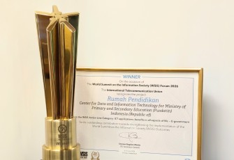 Superaplikasi Rumah Pendidikan dinobatkan sebagai Winner (Juara Pertama) kategori e-Government pada ajang World Summit on the Information Society (WSIS) Prizes 2026 yang diselenggarakan Perserikatan Bangsa-Bangsa melalui International Telecommunication Union (ITU) di Jenewa, Swiss