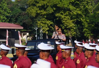 Wakapolri Komjen Dedi Prasetyo memimpin Upacara Penutupan Pendidikan Taruna Akademi Kepolisian (Akpol) Angkatan ke-58