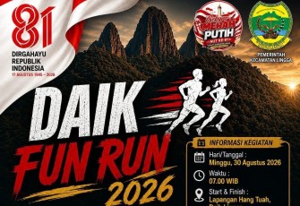 Daik Fun Run 2026 Meriahkan HUT ke-81 RI