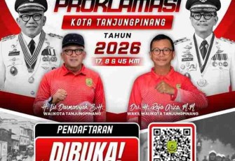 Pendaftaran Gerak Jalan Proklamasi 2026 Dibuka Secara Online