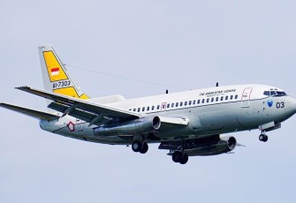 Lanud Sultan Hasanuddin Kerahkan Boeing 737 Skadron Udara 5 Bantu Pencarian KLM Nurul Salsa di Perairan Selayar