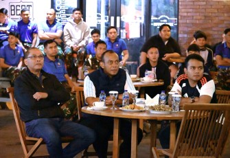 Semarak Nobar Gembira Final Piala Dunia 2026, Lanud Sultan Hasanuddin Pererat Kebersamaan