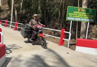 Jembatan Garuda di Desa Rejosari Kini Jadi Akses Andalan Warga