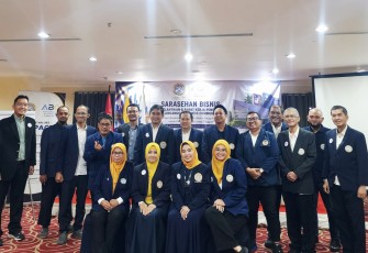 Sarasehan ABC UNAIR di Suite Hotel, Surabaya, Jumat (24/7)