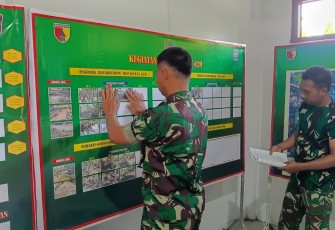 Pengerjaan data progres TMMD ke-129 Kodim Lumajang