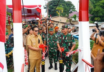 Pangdam I/BB Resmikan Jembatan Perintis Garuda, Pulihkan Akses Vital Tiga Kecamatan di Kota Medan