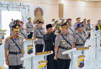 Polda Jateng Gelar Sertijab Terhadap 6 PJU dan 16 Jabatan Kapolres Jajaran