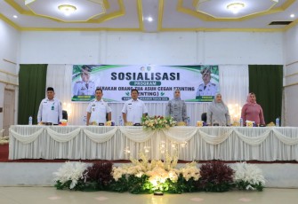 Bupati Pasaman buka Sosialisasi Program Gerakan Orang Tua Asuh Cegah Stunting