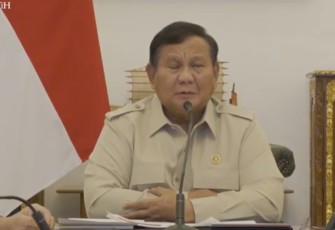 Presiden Republik Indonesia Prabowo Subianto 
