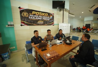 Polres Pelabuhan Tanjung Perak Gerak Cepat, Dirikan Posko Korban KM Virgo Transport 8