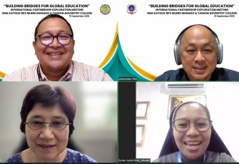 SMA Rex Mundi Manado Bersama Taiwan Adventist College Jajaki Global Education Partnership