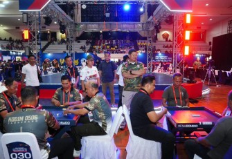 Panglima TNI Ramaikan Open Tournament Domino Orado 101