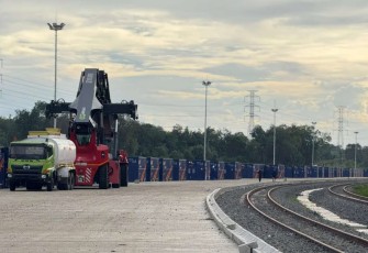 KAI Logistik Operasikan Container Yard 2 Merapi Perkuat Distribusi Energi