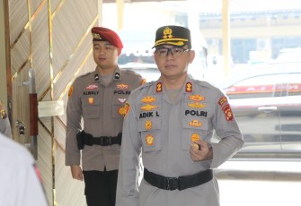Kapolres Oku Timur Polda Sumatra Selatan, AKBP Adik Listiyono. S, I. K,. M, H