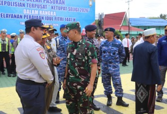 Dandim 0315/Tanjungpinang Hadiri Apel Gelar Pasukan Operasi Ketupat Seligi 2026